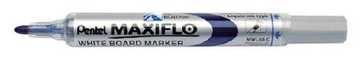 [920443] Whiteboardmarker Pentel MWL5S Maxiflo rond 1mm blauw