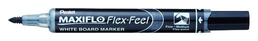 [630661] Marqueur tableau blanc Pentel Maxiflo MWL5SBF ogive 1,5-4,5mm noir
