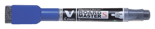 [635743] Whiteboardmarker Pilot met wisser rond extra fijn blauw