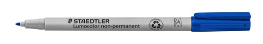 [920643] Viltstift Staedtler Lumocolor 315 non permanent M blauw