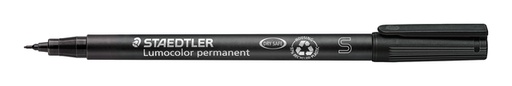 [920501] Viltstift Staedtler Lumocolor 313 permanent S zwart