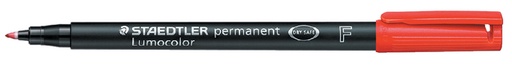[920522] Viltstift Staedtler Lumocolor 318 permanent F rood