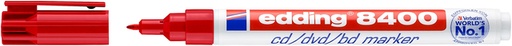 [631052] Feutre CD edding 8400 ogive 0,5-1mm rouge