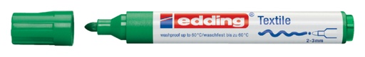 [631434] Viltstift edding 4500 textiel rond 2-3mm groen