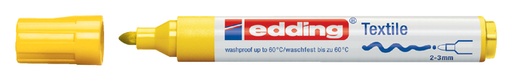 [631435] Textielmarker edding 4500 rond 2-3mm geel