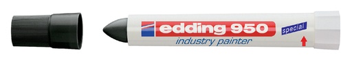 [631491] Marqueur edding 950 Industry pasta ogive 10mm noir