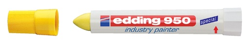 [631495] Marqueur edding 950 Industry pasta ogive 10mm jaune