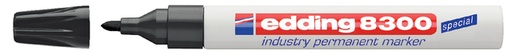 [630021] Marqueur edding 8300 Industrie ogive 1,5-3mm noir