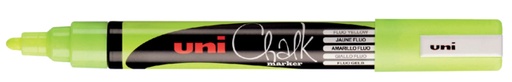 [631181] Krijtstift Uni-ball chalk rond 1.8-2.5mm fluor geel