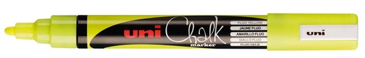 [631181] Marqueur craie Uni-Ball ogive 1,8-2,5mm fluo jaune