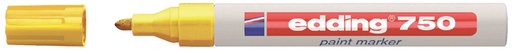 [630436] Paintmarker edding 750 op oliebasis 2-4mm geel