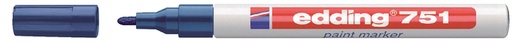 [630463] Paintmarker edding 751 op oliebasis 1-2mm blauw