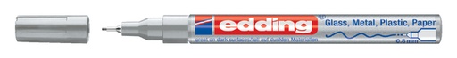 [630490] Marqueur peinture edding 780 à base d'huile 0,8mm argent