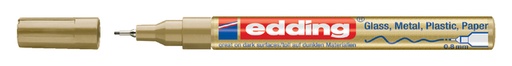 [630491] Marqueur peinture edding 780 à base d'huile 0,8mm or