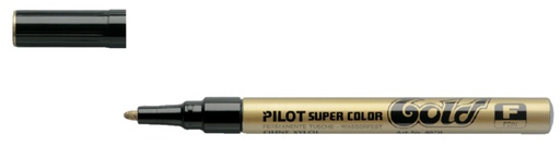 [631349] Viltstift PILOT Super Color lakmarker fijn goud