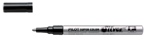 [631350] Marqueur PILOT Super Color ogive Fin argent