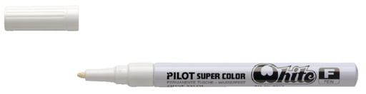 [631348] Viltstift PILOT Super Color lakmarker fijn wit