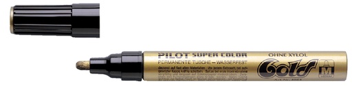 [631339] Marqueur PILOT Super Color laqué Medium or