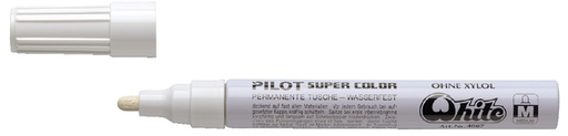 [631338] Viltstift PILOT Super Color lakmarker medium wit