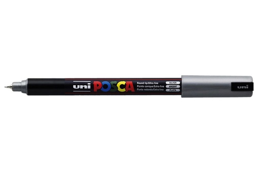 [630952] Paintmarker Uni POSCA PC1MR extra fijn zilver