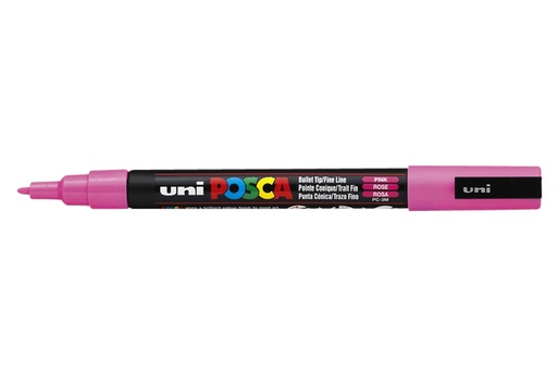 [630959] Marqueur peinture Posca PC3M Fin rose