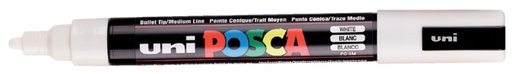 [630965] Verfstift Posca PC5M medium wit