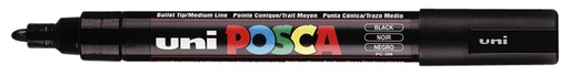 [630966] Marqueur peinture Posca PC5M Medium noir