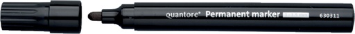 [630311] Marqueur Quantore permanent pointe ogive 1-1,5mm noir