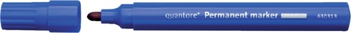 [630313] Marqueur Quantore permanent Pointe ogive 1-1,5mm bleu