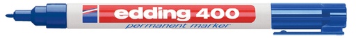 [631003] Marqueur Edding 400 ogive 1mm bleu