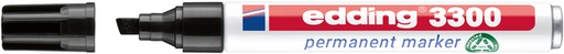 [630031] Marqueur edding 3300 biseau 1-5mm noir
