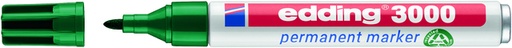 [630004] Marqueur edding 3000 ogive 1,5-3mm vert