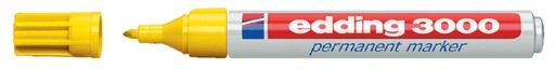 [630005] Marqueur edding 3000 ogive 1,5-3mm jaune