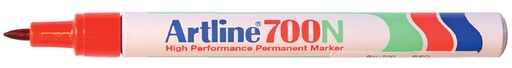 [630499] Marqueur Artline 700 ogive 0,7mm rouge