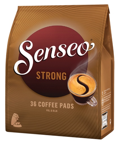 [891727] Dosettes Douwe Egberts Senseo Strong 36 pièces