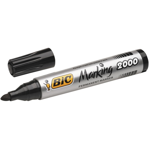 [635681] Feutre BIC 2000 ECOlutions ogive Large noir