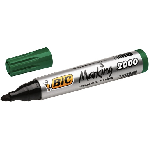 [635684] Viltstift Bic 2000 ecolutions rond large groen