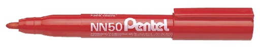 [631322] Viltstift Pentel NN50 rond 1.3-3mm rood