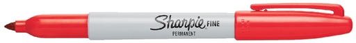 [635402] Feutre Sharpie ogive Fin rouge
