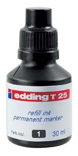 [630901] Encre marqueur edding T25 noir