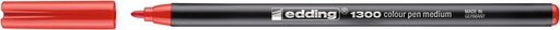 [711302] Feutre edding 1300 Medium rouge