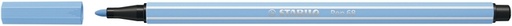 [633353] Feutre STABILO Pen 68/11 Medium bleu cobalt clair