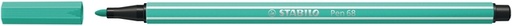 [633200] Feutre STABILO Pen 68/13 Medium vert glacé