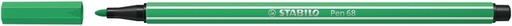 [633344] Feutre STABILO Pen 68/16 Medium vert émeraude clair
