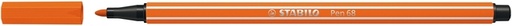 [633356] Feutre STABILO Pen 68/30 Medium rouge vermillon