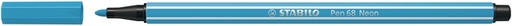 [633343] Feutre STABILO Pen 68/031 Medium néon bleu