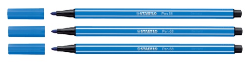 [633183] Feutre STABILO 68/41 bleu foncé