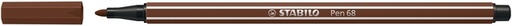 [633187] Viltstift STABILO Pen 68/45 medium bruin