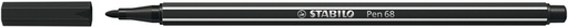 [633181] Viltstift STABILO Pen 68/46 medium zwart