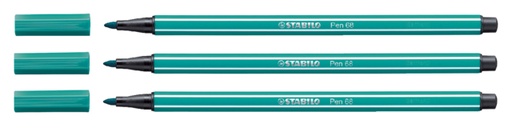 [633202] Viltstift STABILO Pen 68/51 medium turquoiseblauw